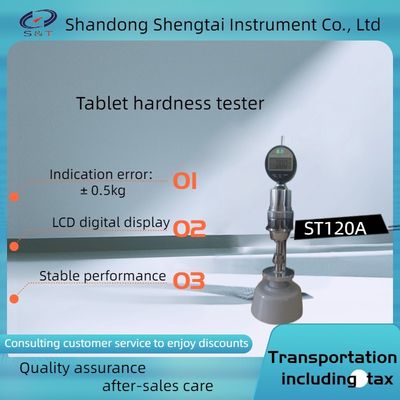 Pharmaceutical Testing Instruments 0-200N Tablet Hardness Tester Machine LCD Digital Display With High Test Accuracy  Ma