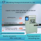 Automatic Liquid Crystal Distillate Fuel Oil Oxidation Stability Tester Metal Bath Heating 6 Holes