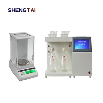 Automatic calculation results of SH101C automatic mechanical impurity content analyzer (with balance)