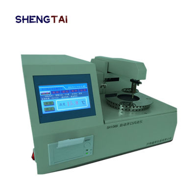 SH106B Full Automatic Cleveland Open Flash Point Tester For Gear Oil