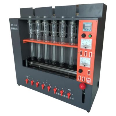 Neutral Acid Washing Fiber Tester Van Soest Method 6 Samples Measure 90min ST116A