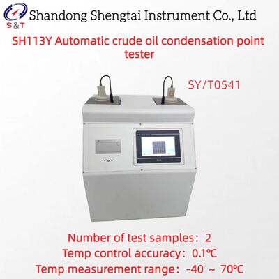 2 Holes Automatic Crude Oil Condensation Point Tester -40 ～ 70℃ Accuracy 0.1℃ SY/T0541