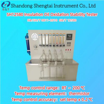 4 Channels Insulation Oil Oxidation Stability Tester RT ～ 200℃ Thermistor GB/T 12580