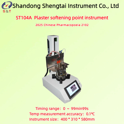 Automatic Plaster Softening Point Instrument RT ～ 100℃ Heating Rate 1 ～ 1.5℃/Min ChP 2102
