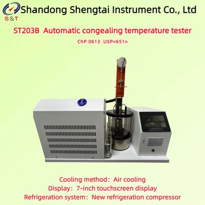 Polyethylene Glycol Congealing Temperature Analyzer -30℃ ～ +80℃ Air Cooling USP 41 651