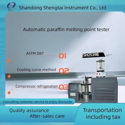 Automatic Paraffin Melting Point Tester ASTM D87 Double Temperature