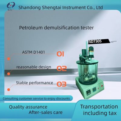 ASTMD1401 Petroleum Demulsification Tester With Two Sample Holes