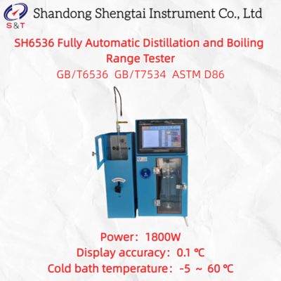Fully Automatic Distillation Boiling Range Tester ASTM D86 Touch Screen