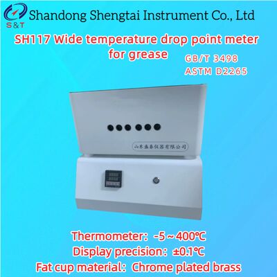 গ্রীজের জন্য ৬ ছিদ্র বিশিষ্ট তাপমাত্রা হ্রাস বিন্দু মিটার RT ～ 400℃ মেটাল বাথ ASTM D2265