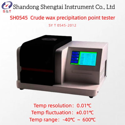 Crude Wax Precipitation Point Tester -40℃ ～ 600℃ Oxidation Induction Period Test SY T 0545-2012