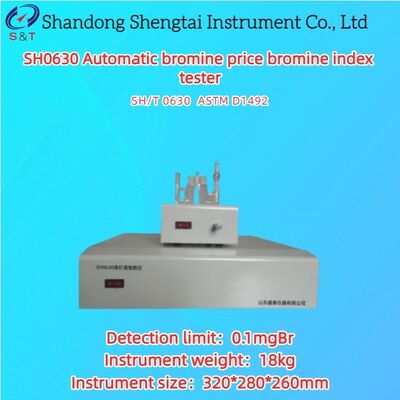 স্বয়ংক্রিয় ব্রোমিন মূল্য ব্রোমিন সূচক পরীক্ষক ব্রোমিন মূল্য ০.১ গ্রাম ব্রোমিন ~ ৫০০ গ্রাম ব্রোমিন /১০০ গ্রাম তেল এএসটিএম ডি১৪৯২
