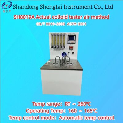 5 গর্ত বাস্তব কলয়েড পরীক্ষক RT    ০ 260 °C ডিজিটাল ডিসপ্লে অ্যালুমিনিয়াম বাথ এয়ার পদ্ধতি