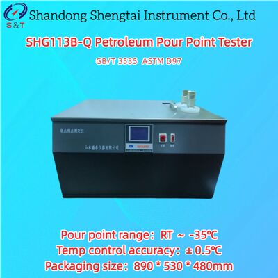 2 গর্ত পেট্রোলিয়াম ঢেউয়ের পয়েন্ট পরীক্ষক RT -50°C ঢেউয়ের পয়েন্ট RT -35°C মেটাল বাথ ASTM D97