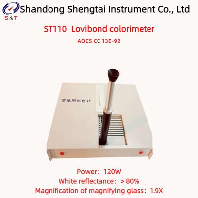 1.9X ভোজ্য তেল লোভিবন্ড কালোমিটার লাল 0.1 ¢ 79.9 লোভিবন্ড ইউনিট AOCS CC 13E-92