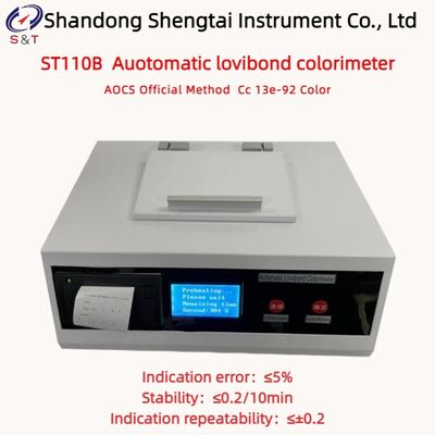 র্যাপস তেল অটোমেটিক লভিবন্ড কালোমিটার স্থিতিশীলতা ≤0.2/10min Cc 13e-92 রঙ