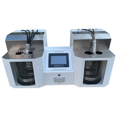 Full-Auto Four-Point Kinematic Viscosity Determiner RT ～ 100℃ PT100 Sensor ASTM D445