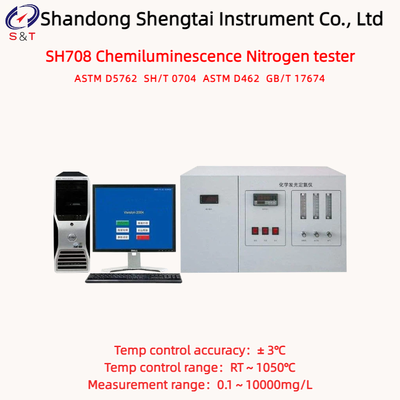 অতিবেগুনী ফ্লুরোসেন্স সালফার নাইট্রোজেন-ইন-ওয়েল বিশ্লেষক RT ₹১০৫০°সি গ্যাস নমুনা ১ ₹৫ মিলি ASTM D৫৪৫৩